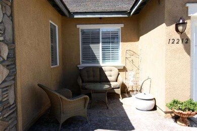 Front court yard, sitting area.