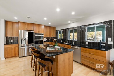 Upstairs kitchen
