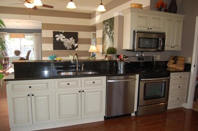 Custom Cabinets and Granite Counters!