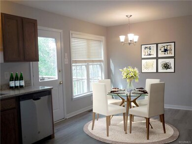 Eat-In Kitchen ( Staged Photo )