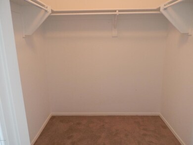 Master bedroom walk-in closet