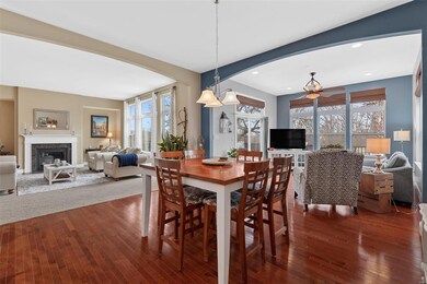 Dine-in Kitchen opens to the Great Room and Sunroo