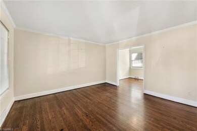 Living room looking into dining room