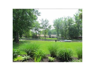 Enjoy this beautiful water front, park like view f