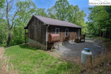 Propane and Heating Oil Tanks are near the rear of