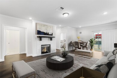 The living room is large and spacious with a beaut