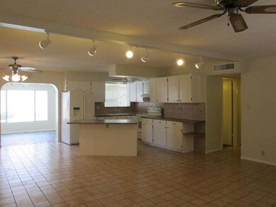 Tile floors throughout
