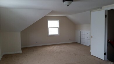 Master bedroom with built in drawers