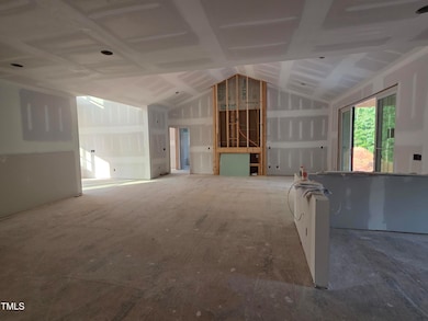 4248 Jacks Creek living room progress Ju