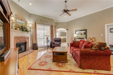 Fantastic wood floors flow throughout the main liv