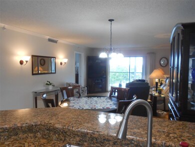 Open Kitchen, Dining Room And Living room with Vie