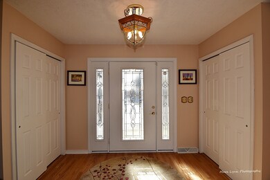 Double closets in the foyer!