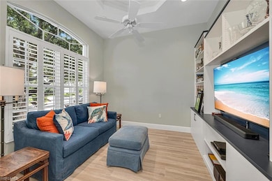 This Study could easily double as another bedroom.