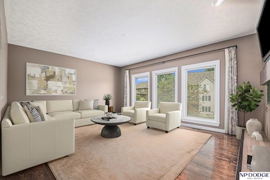 Living Room Virtually Staged