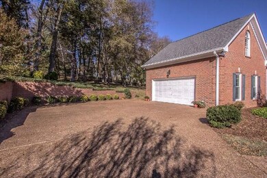 Two car garage has only one step to the main floor living space