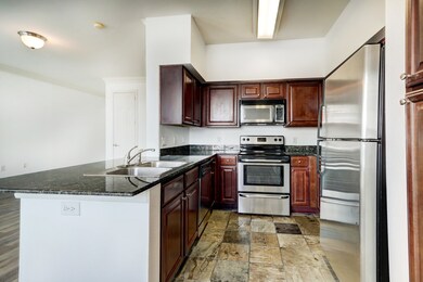 All-electric Kitchen with stainless steel applianc