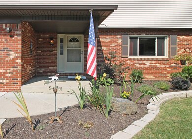 Brick accented exterior
