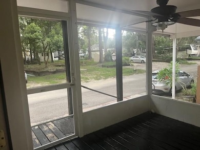 Screened in porch