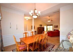 Formal dining area