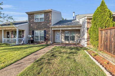 A good sized front yard