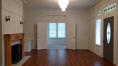 View from greatroom of 19'x14' LR to sunroom. Hard