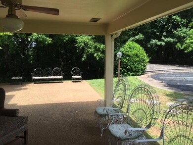 Rear Porch and Patio Area