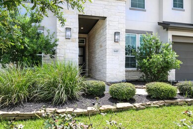 Charming covered porch welcomes you home.