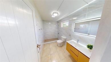 master bathroom with shower