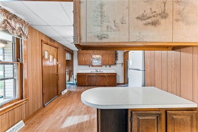 View into the kitchen from the LR