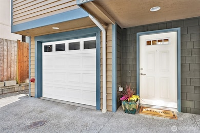 Rare attached garage for the car & the PNW toys