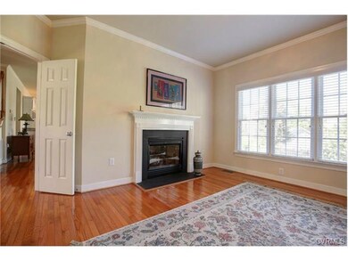 Bright and Inviting Study with Double Sided Gas Fi