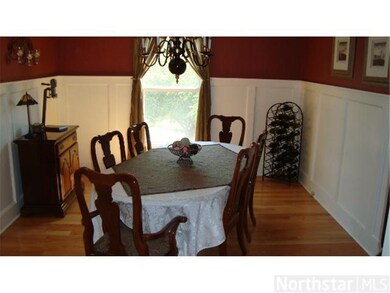 Dining room off of formal living room