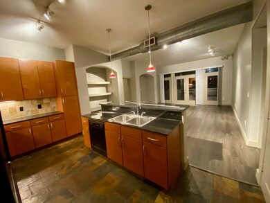 View from kitchen