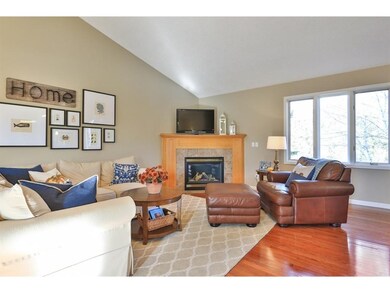 Oversized living room is great for hosting large a