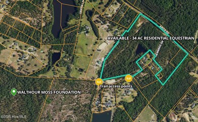 34 Ac Aiken Rd bdry:trail pts