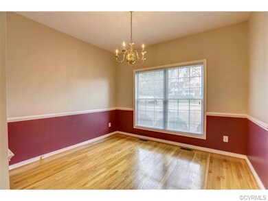 With mouldings and chandelier