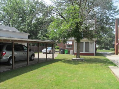 Back yard view to house