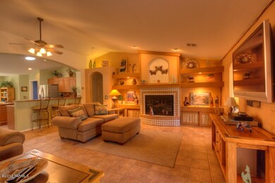 Great Room with gas fireplace