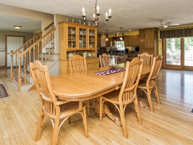 Open concept provides easy access to...