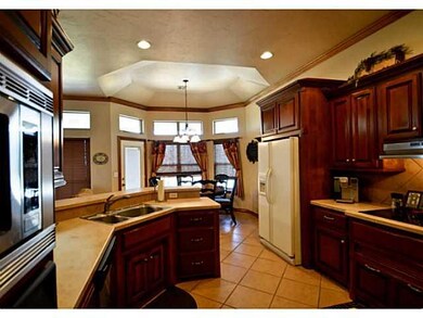 Kitchen. Spacious kitchen opens to the family room
