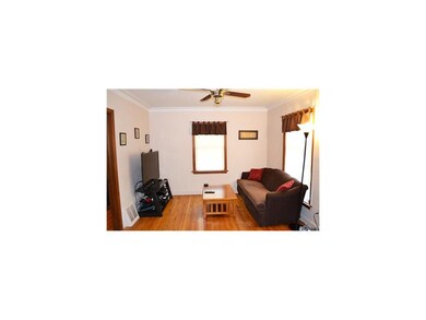 Living Room. Hardwood floors, original woodwork
