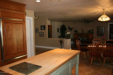 View into Family and Dining Rooms