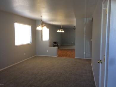 View from the foyer through home