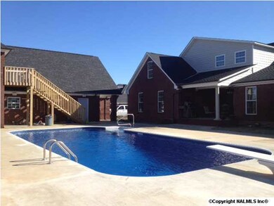 VIEW OF BACK OF HOUSE, 20 X 42 INGROUND SALT WATER POOL INSTALLED 2012, UPSTAIRS WING ADDED , ENTERTAIN AND VACATION AT HOME !