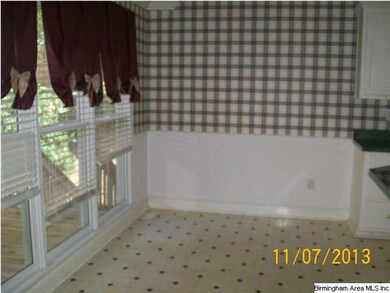 Eating area of kitchen