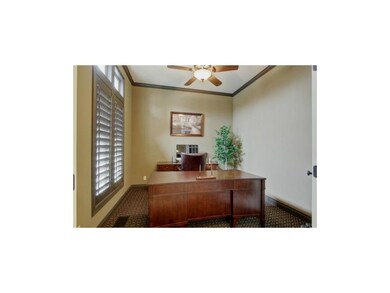 Home boasts a first floor study/office.