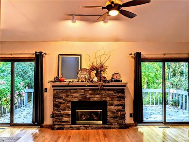 This is the view when you walk in the front door. 