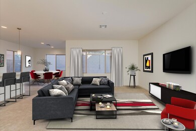 LIVING AREA STAGED