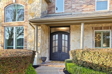 Custom iron and glass front door
