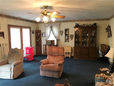 Family Room with Door to Back Deck